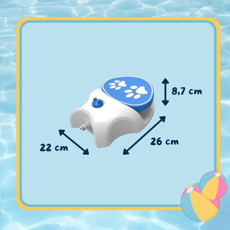 Summer Vibes Pedal de agua interactivo para perros, , large indicador imagen numero 4